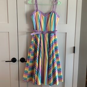 Rainbow dress